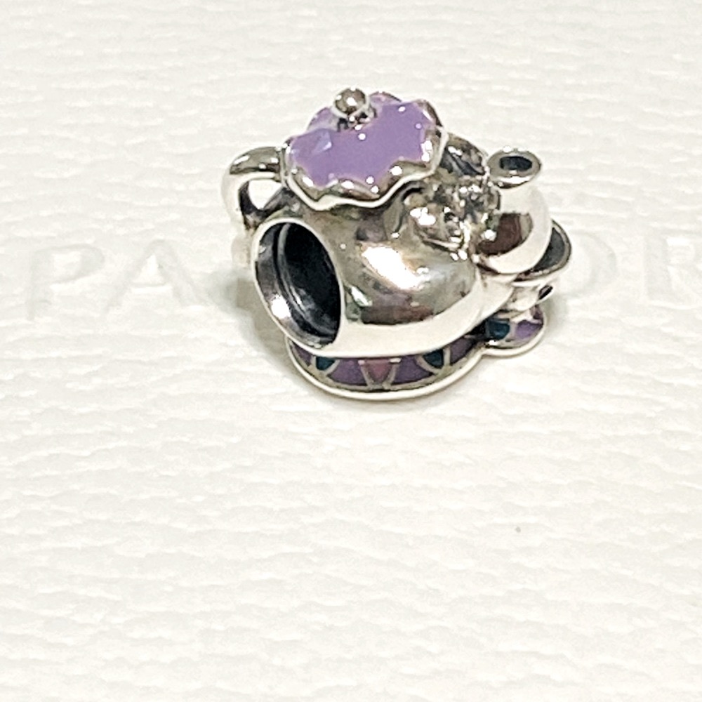Pandora Disney Beauty And The Beast Kettle Charm - image 4